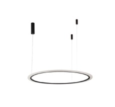 Подвесная люстра Crystallux MANZANA MANZANA&nbsp;SP40W&nbsp;LED&nbsp;D1000&nbsp;BLACK_CR