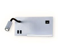 Настенный светильник Ambrella light с полкой, USB портом и выключателем Wall FW292_AMB