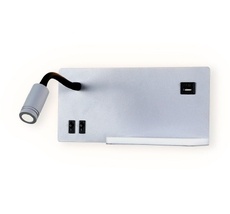 Настенный светильник Ambrella light с полкой, USB портом и выключателем Wall FW292_AMB