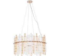 Подвесная люстра Arte Lamp Crystalla A4111LM-16GO