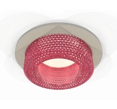 Комплект встраиваемого светильника с композитным хрусталем XC XC7623022_AMB