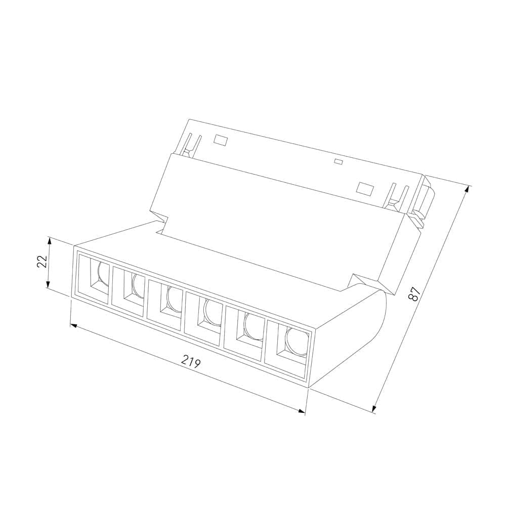 Трековый светильник Elektrostandard Slim Magnetic a057198_ES
