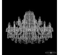 Хрустальная люстра Bohemia Ivele Crystal 1403/16+8/360 Ni_BI