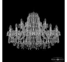 Хрустальная люстра Bohemia Ivele Crystal 1403/16+8/360 Ni_BI