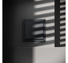 Перекрестный переключатель встраиваемый VOLTUM S70 двухклавишный 10А VLS020507