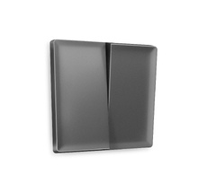 Лицевая панель для 2-клавишных выключателей QUANT Ambrella Volt ALFA AP6530_AMB