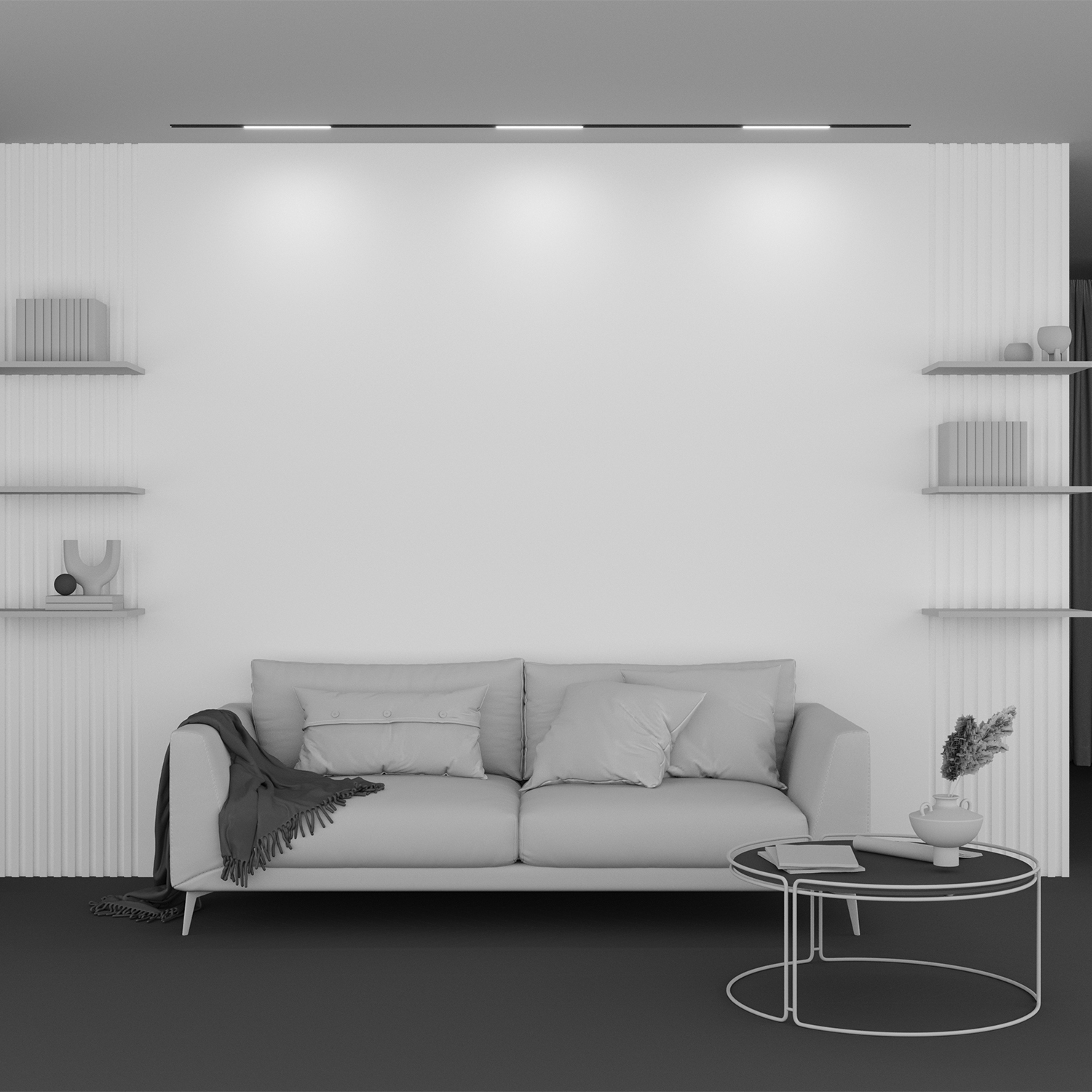 Трековый светильник Maytoni Basis TR030-2-12W2.7K-B_MY