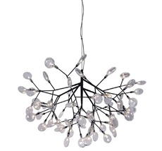 Подвесная люстра Crystallux EVITA EVITA SP63 BLACK/TRANSPARENT_CR