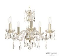 Хрустальная люстра Bohemia Ivele Crystal 117/5/165 G_BI