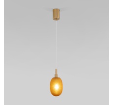 Подвесной светильник со стеклянным плафоном Pineapple Eurosvet a066525_EU