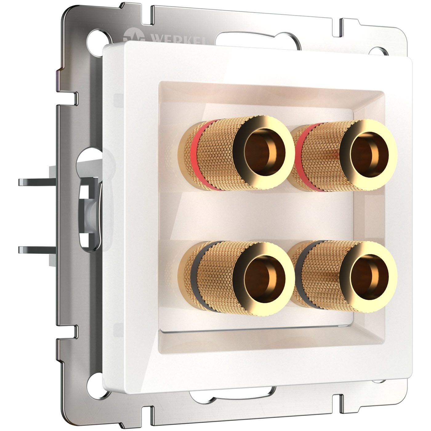 Акустическая розетка Werkel WL01-AUDIOx4 a051140_WR
