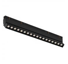 Поворотный магнитный трековый светильник iLedex VISION 4822-003-L350-18W-38DG-3000K-BK_IX