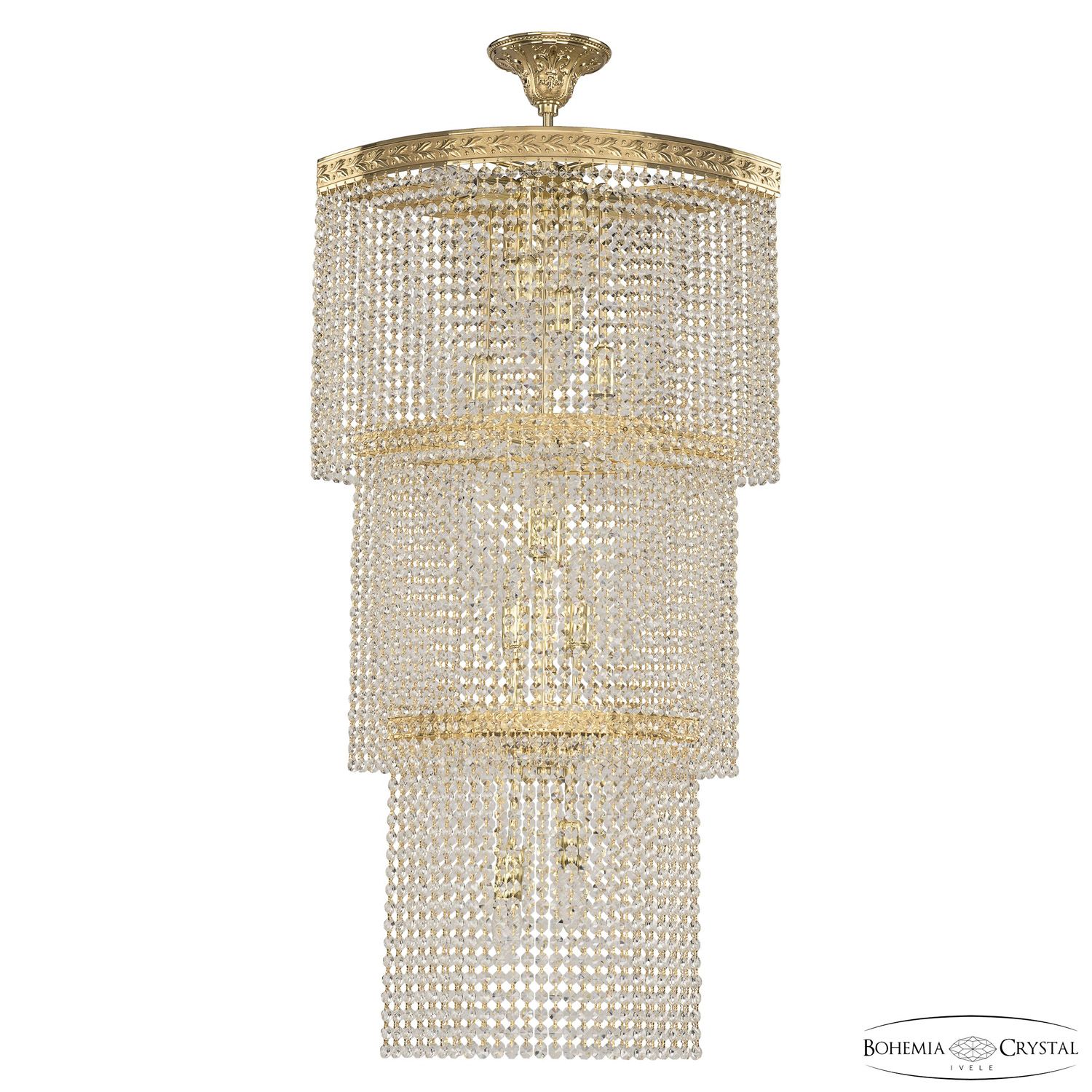 

Каскадная люстра Bohemia Ivele Crystal 8330 83303/55IV-100 G, 83303/55IV-100 G