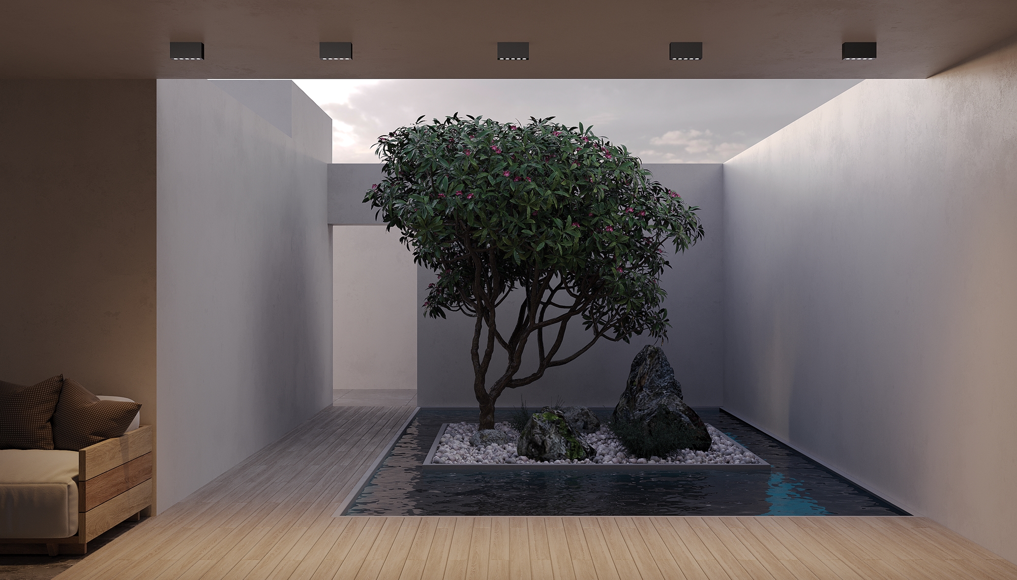 Потолочный светильник Maytoni Outdoor Ares O309CL-L10GF3K_MY