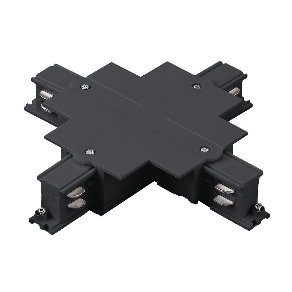 Коннектор Х-образный встраиваемый с подводом питания к треку 5030xx-R Lightstar 503147-R_LS