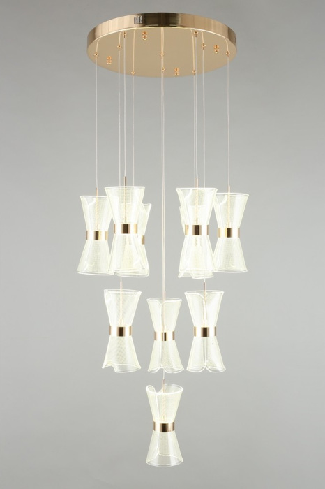 Подвесная каскадная светодиодная люстра Aployt APL.771.06.80