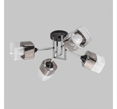 Потолочная люстра на штанге Imex MD.2184-4-S-BK+CH_IM