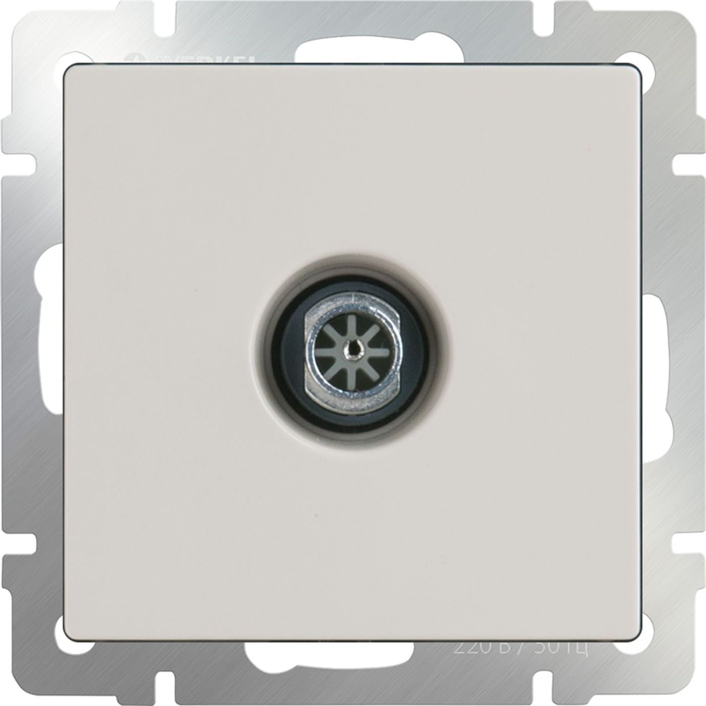 ТВ розетка оконечная Werkel WL03-TV-ivory a051494_WR