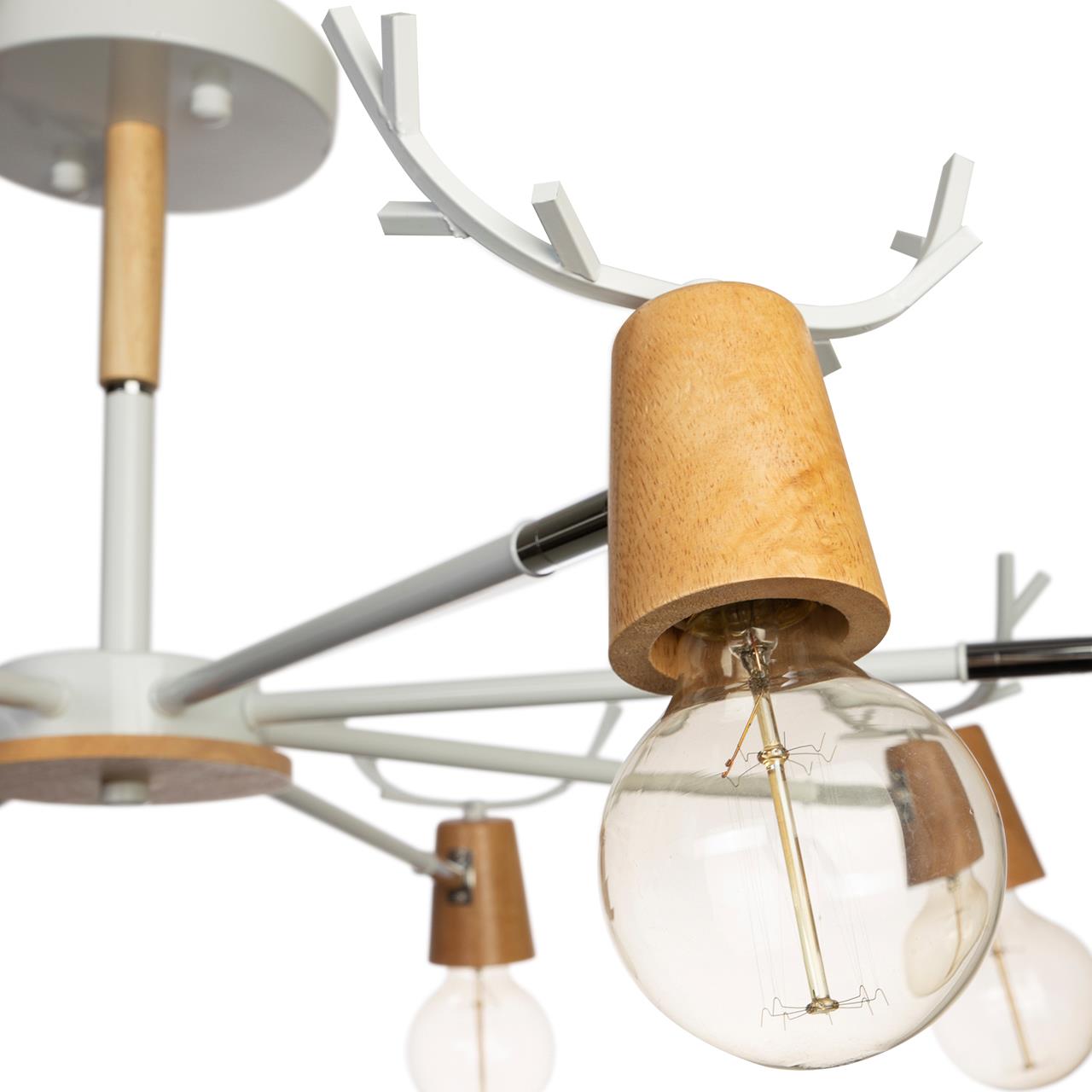 Потолочная люстра Loft IT White Sven 10024/8 White_LF