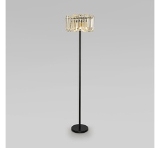 Торшер хрустальный Bogate's 01150/3 черный/золото_EU