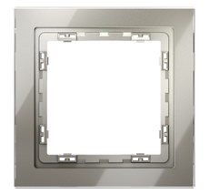 Рамка стеклянная VOLTUM S70 на 1 пост VLS110104