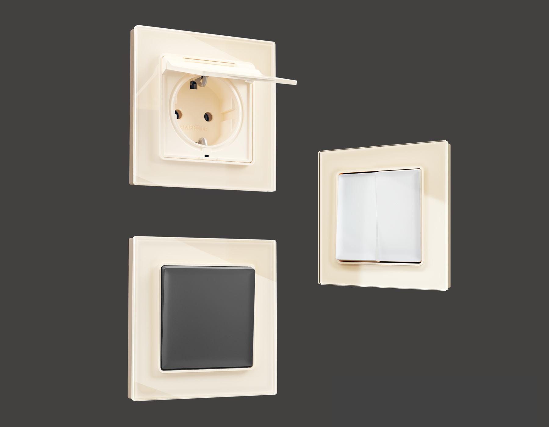 Рамка Ambrella Volt ALFA Platos AF330304_AMB