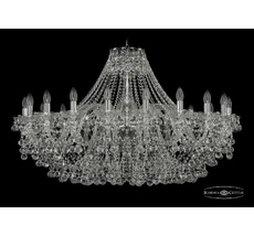 Хрустальная люстра Bohemia Ivele 1409/20/400 Ni_BI