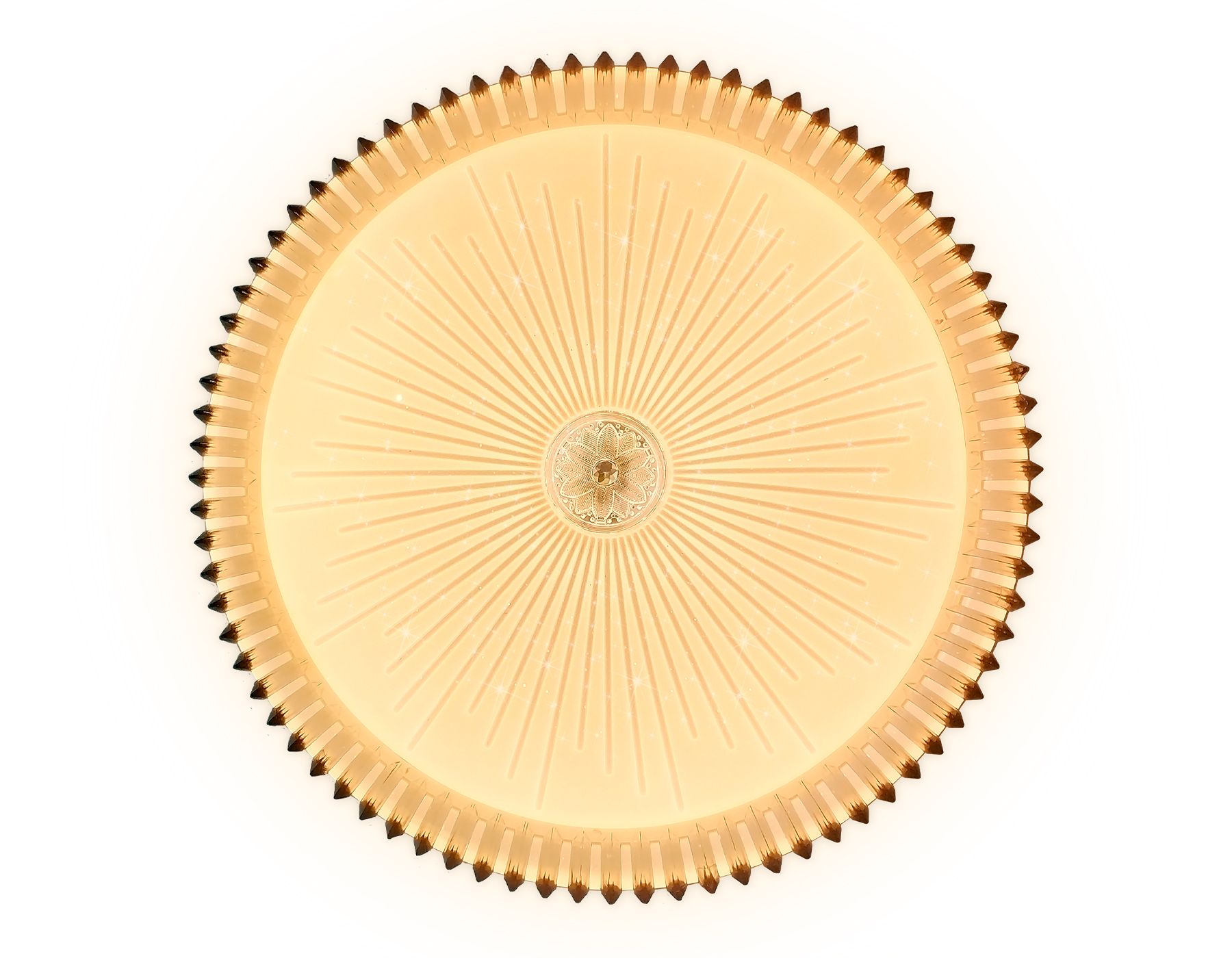 Потолочный светильник Ambrella light светодиодный с пультом Crystal FF97_AMB