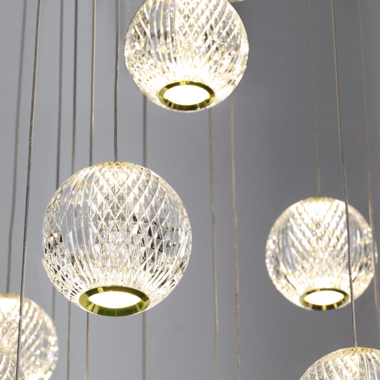 Каскадная люстра Odeon Light CRYSTAL 5008/120L