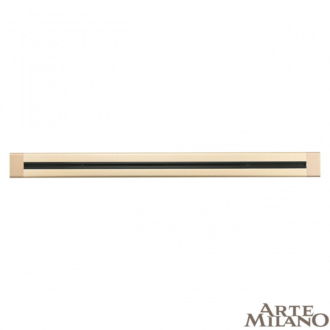 Шинопровод накладной Arte Milano track-sockets 382301TO/100 Gold