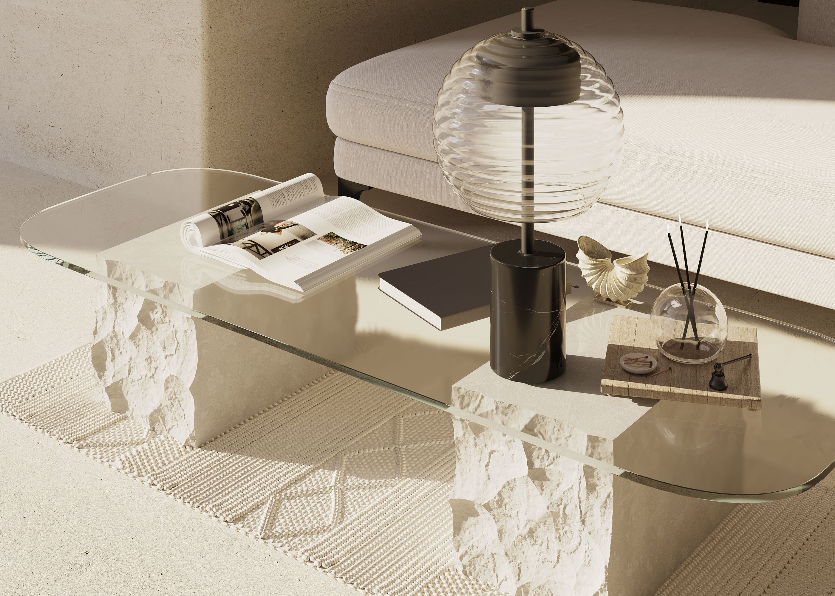 Настольная лампа Maytoni Rueca P060TL-L12BK_MY