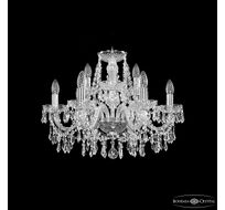 Хрустальная люстра Bohemia Ivele Crystal 1403/6+3/195 Ni_BI