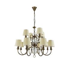 Подвесная люстра Newport CALIFORNIA 3112/С black brass без абажуров_NP