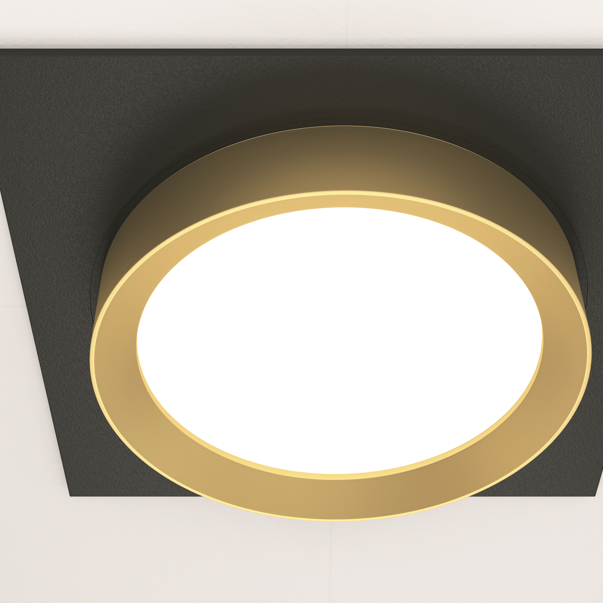 Встраиваемый светильник Maytoni Technical Hoop DL086-GX53-SQ-BG_MY