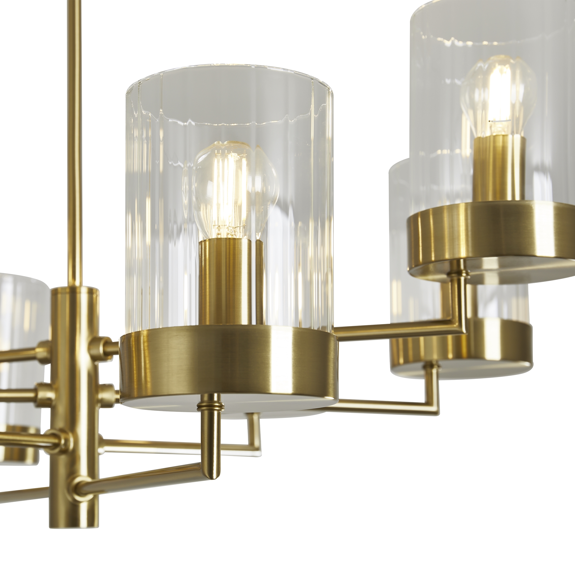 Подвесная люстра на штанге Freya Clip FR5426PL-08BS_MY