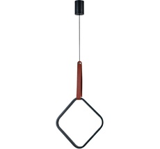 Подвесной светодиодный светильник Escada 10296/1LED Black_ESC