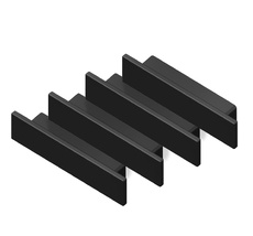 Заглушка для накладного алюминиевого профиля GP1800 комплект 4шт Ambrella Light ILLUMINATION GP8451_AMB