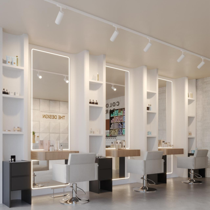 Светильник трехфазный трековый с переключателем цветовой температуры и мощности NOVOTECH NAIL 359585