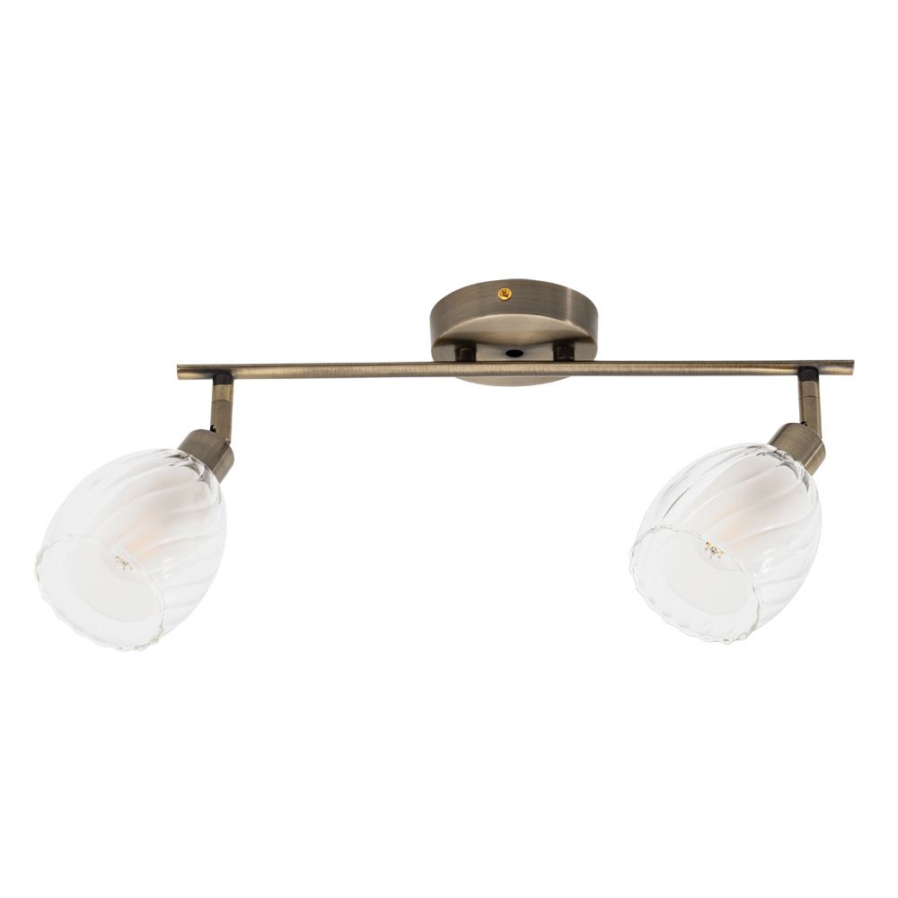 

Спот ArteLamp с двумя плафонами BIHAM A3184PL-2AB, A3184PL-2AB