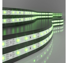 Лента светодиодная 12V 4,8W 60Led 2835 IP20 зеленый, 5м a046022_ES