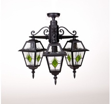 Потолочный светильник уличный IP44 Oasis Light 91170A/3 lgG Bl_OL