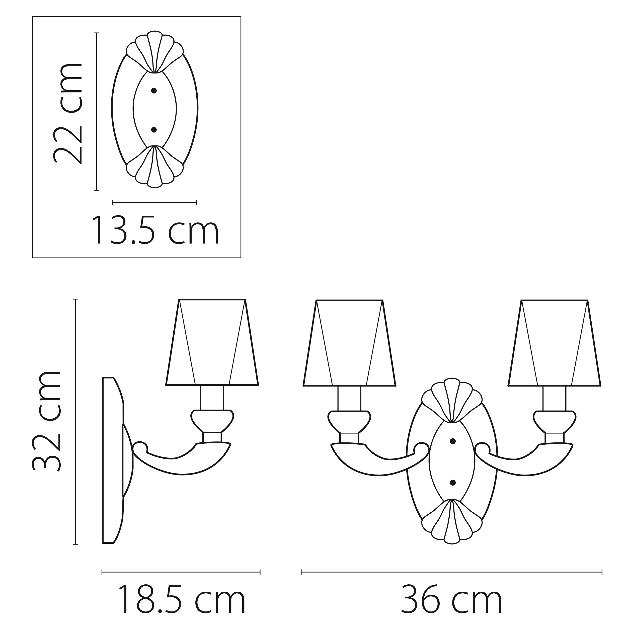 Бра Lightstar Ramo 690622_LS