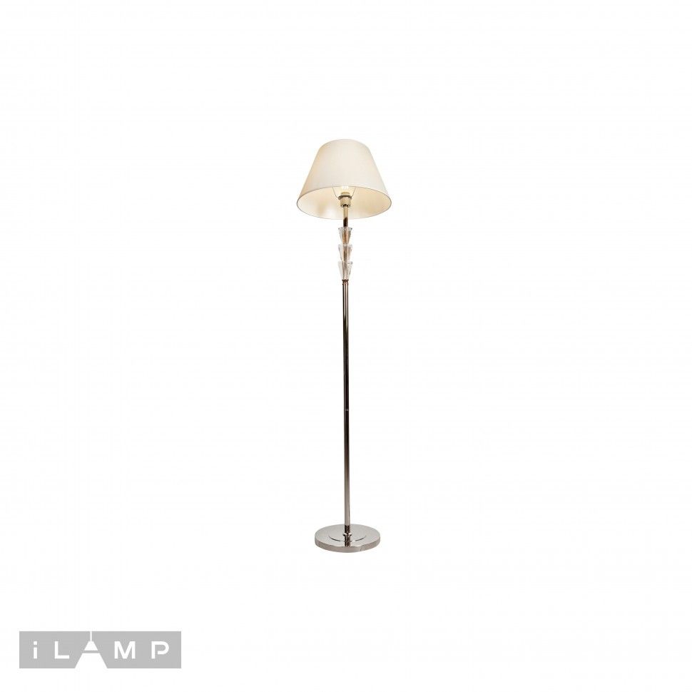 Торшер ILamp Alesti F2424-1 Nickel_IP