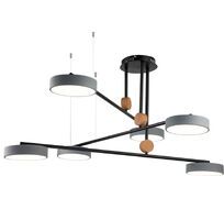 Потолочная люстра светодиодная с пультом регулировкой цветовой температуры и яркости, ночным режимом Escada 10247/6LED_ESC