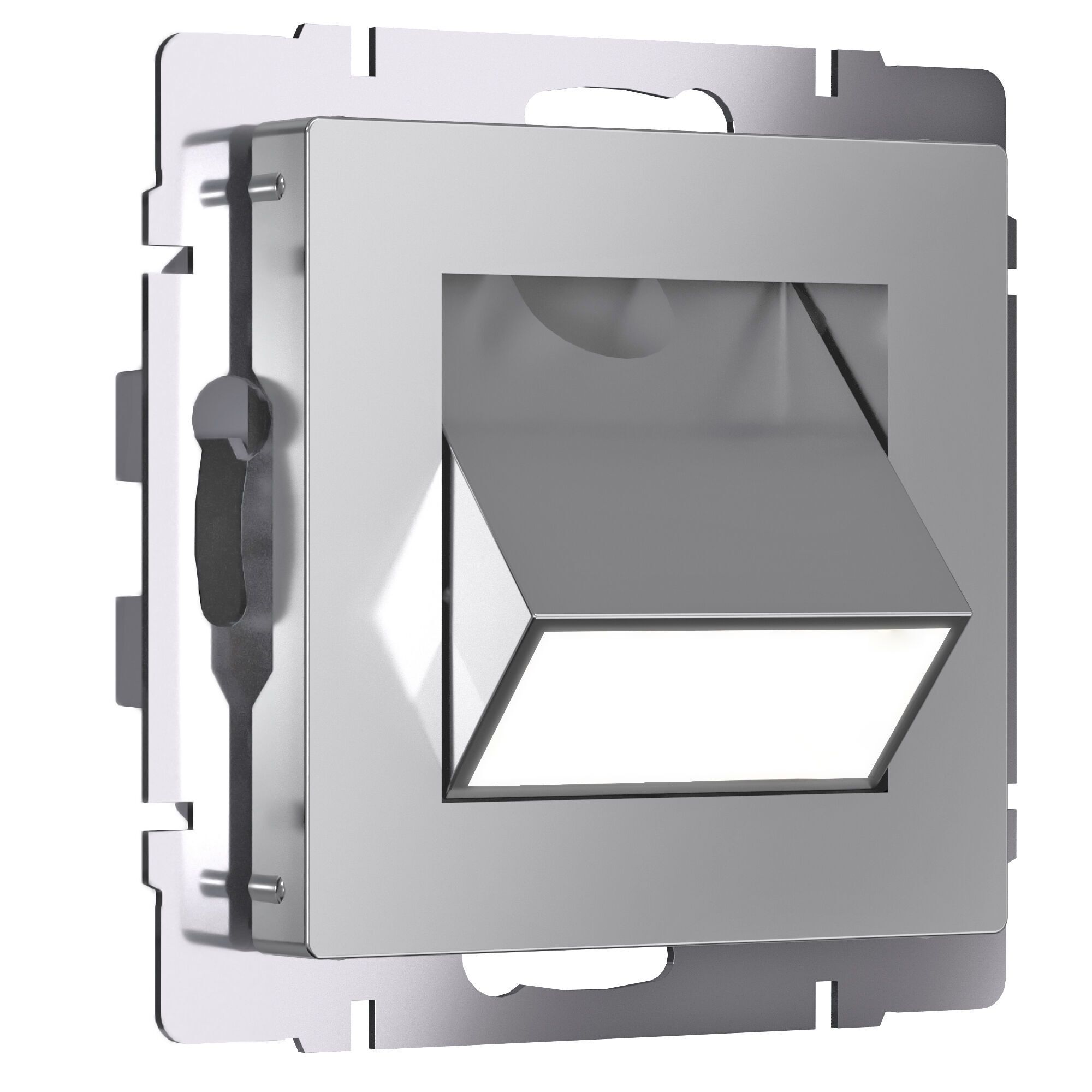 Встраиваемая LED подсветка Turn (серебряный) Werkel a064561, цвет 4000k (дневной свет)