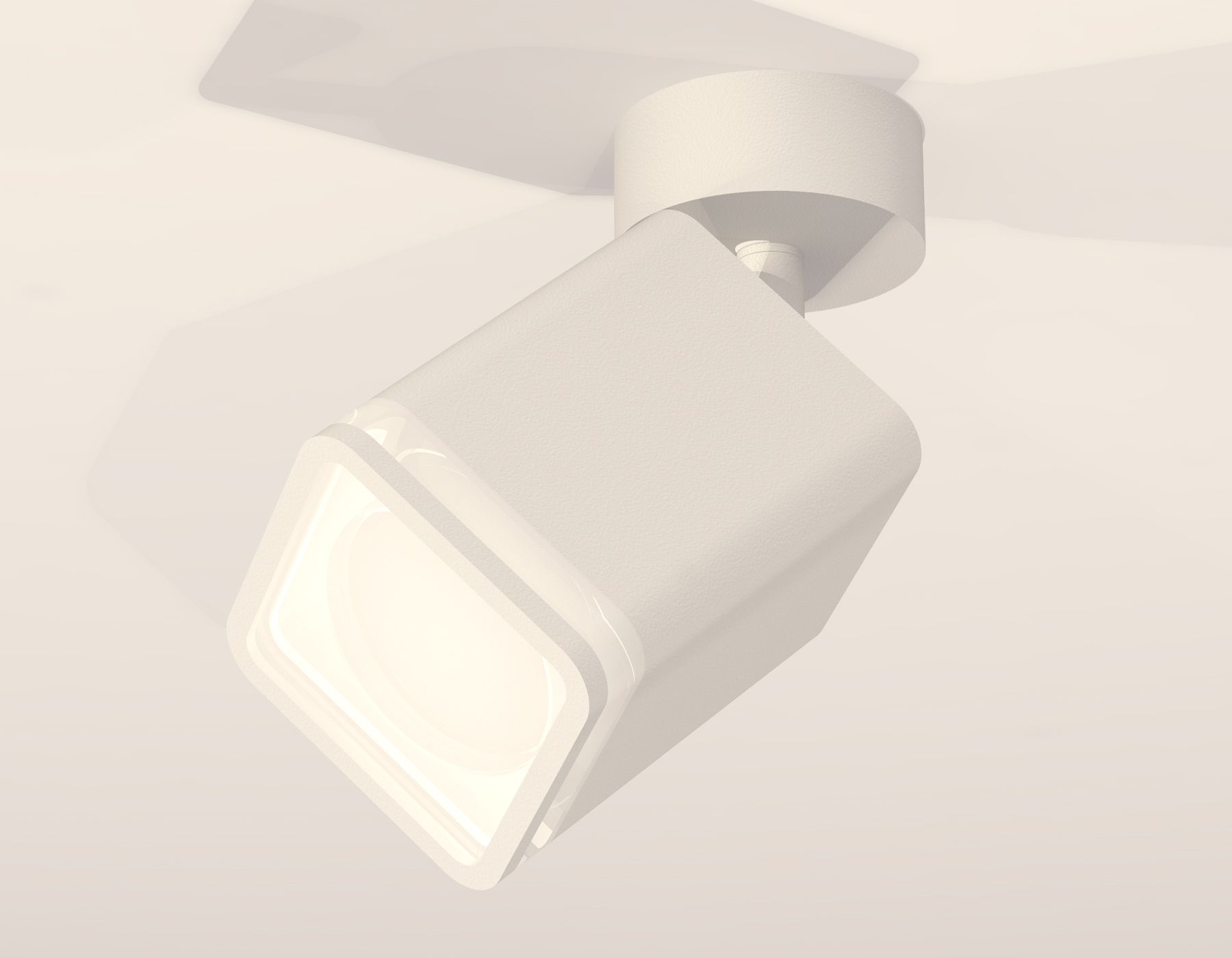 Комплект накладного поворотного светильника Ambrella light с акрилом Techno XM7812021_AMB