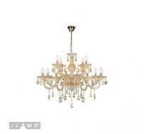 Подвесная люстра ILamp Asia 81072-8+4WH_IP