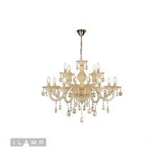 Подвесная люстра ILamp Asia 81072-8+4WH_IP
