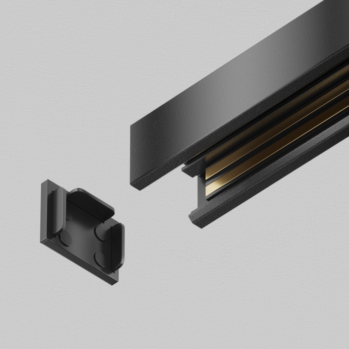 Заглушки к накладному/встраиваемому шинопроводу 2шт Maytoni TRA239EC-41B_MY