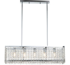 Люстра потолочная на штанге (12005/5RL Chrome) Indigo V000280